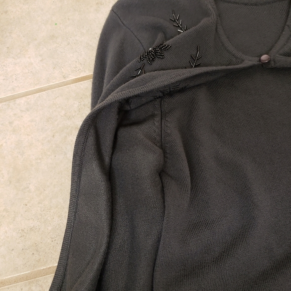 T.R. Bentley Cardigan with Attached Tank - Picture 5 of 8